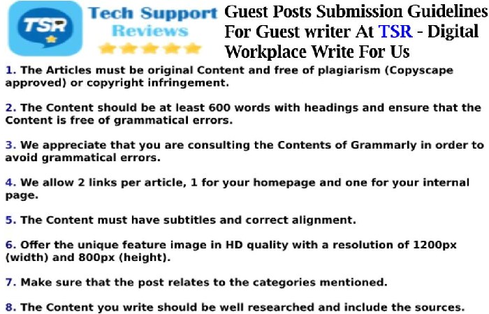 Digital Workplace Write For Us