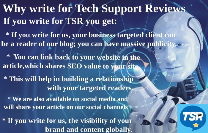 Why Write For Us at Tech Support Reviews – Robotics Write For Us