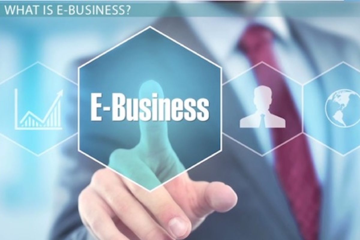 What is electronic business?