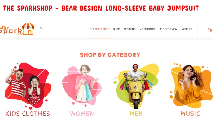 thesparkshop.in:product/bear-design-long-sleeve-baby-jumpsuit