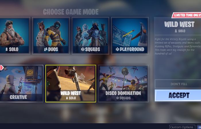 Game Modes in Fortnite