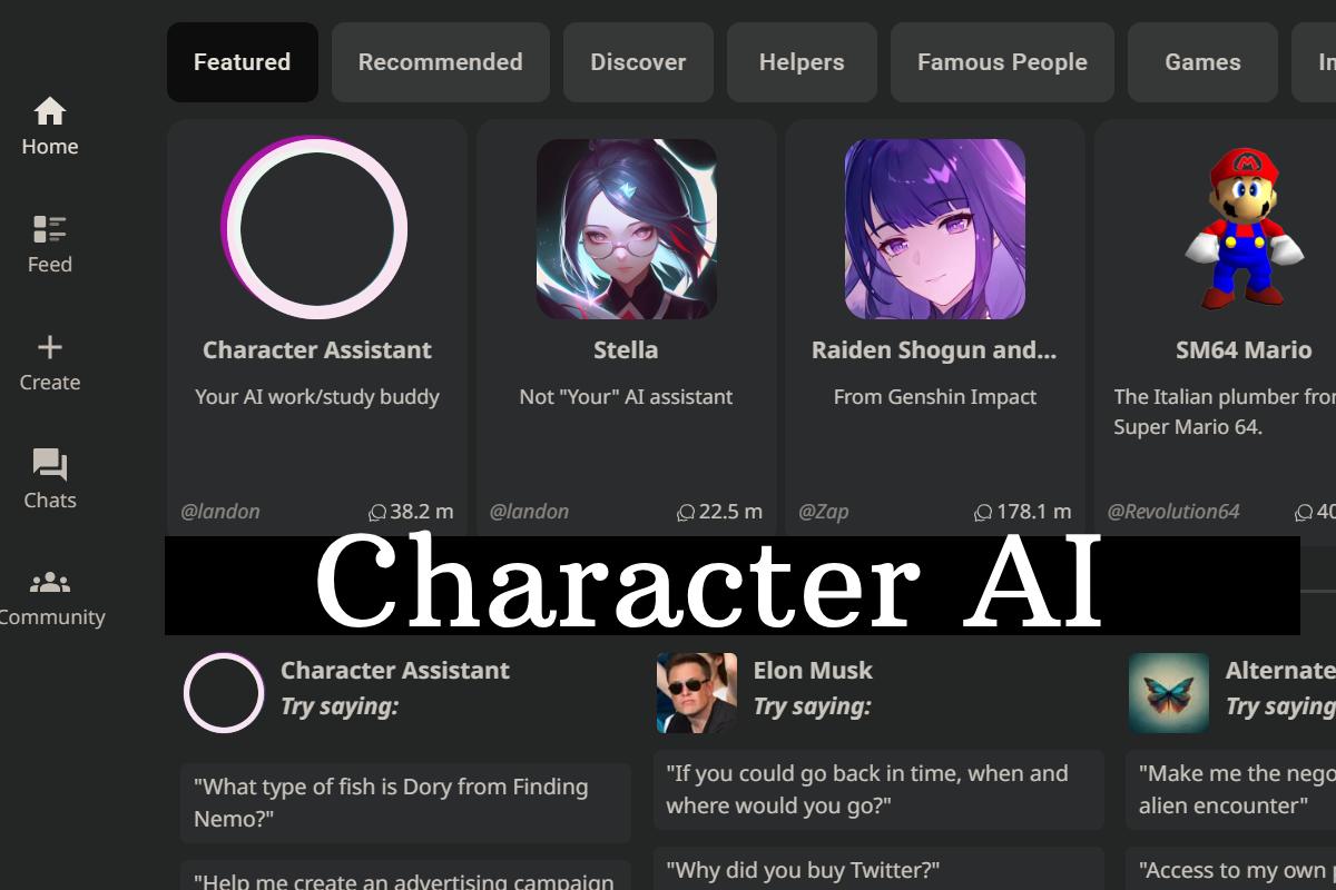 Exploring Character AI: Chatting with Virtual Characters