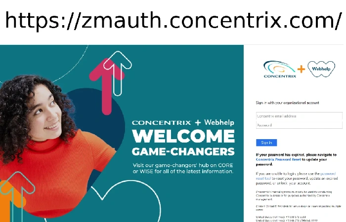 Zimbra Concentrix Login